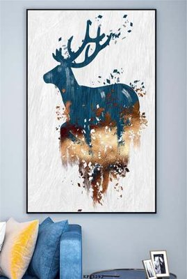 File gốc File tranh hiện đại pha lê gương KF83292 (in lụa) trang trí tường