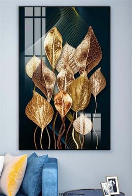 Ảnh gốc File tranh hiện đại pha lê gương KF83296 (độ nét cao) in mica