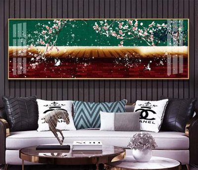 Tải file tranh gốc File tranh hiện đại pha lê gương KF83297 chất lượng cao