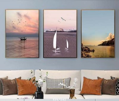 File ảnh File tranh hiện đại pha lê gương KF83342 (gốc) in poster