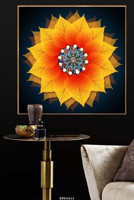 Download file File tranh hiện đại pha lê gương KF83413 (gốc) in mica cao cấp