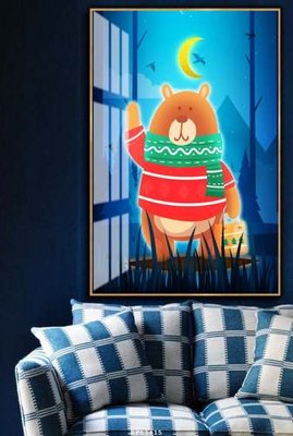 Tải file gốc File tranh hiện đại pha lê gương KF83415 (in khổ lớn) không mờ