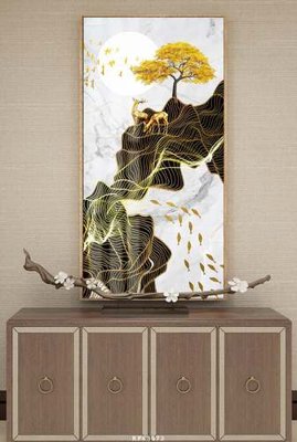 File tranh File tranh hiện đại pha lê gương KF83472 (gốc) in backlit film