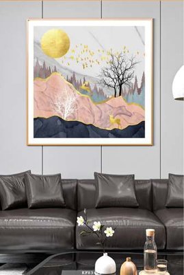 File ảnh File tranh hiện đại pha lê gương KF83478 (gốc) in standee