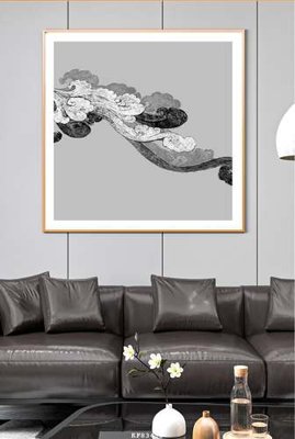 File gốc File tranh hiện đại pha lê gương KF83493 (AI/EPS) cho in ấn