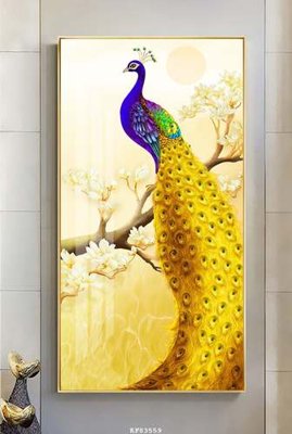 File tranh File tranh hiện đại pha lê gương KF83559 (gốc) chủ đề trừu tượng