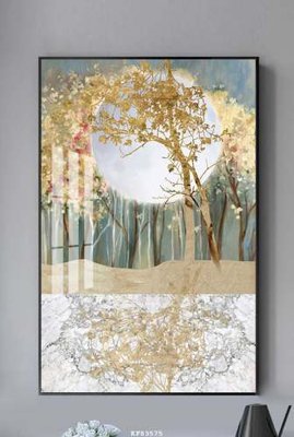 File tranh gốc File tranh hiện đại pha lê gương KF83575 (bản quyền) độc đáo