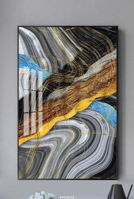 File tranh File tranh hiện đại pha lê gương KF83576 (gốc) in film