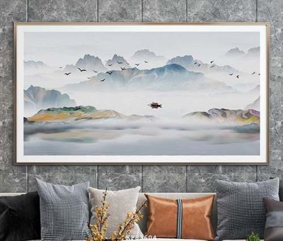 File tranh File tranh hiện đại pha lê gương KF83604 (bản gốc) treo phòng ăn