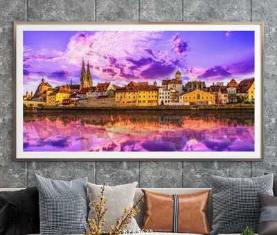 File gốc File tranh hiện đại pha lê gương KF83625 (PNG) không nền chất lượng