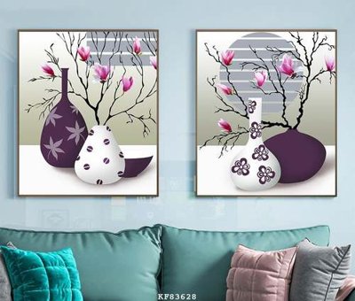 File PSD File tranh hiện đại pha lê gương KF83628 (bản gốc) cho nhà in