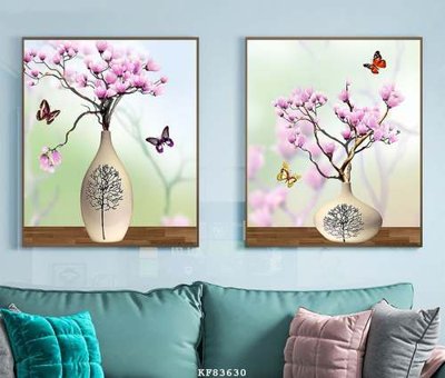 File gốc File tranh hiện đại pha lê gương KF83630 (cho in ấn) từ kho Filetranh