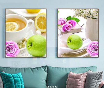 File in lụa File tranh hiện đại pha lê gương KF83632 (tân cổ điển) File tranh hiện đại pha lê gương KF83632