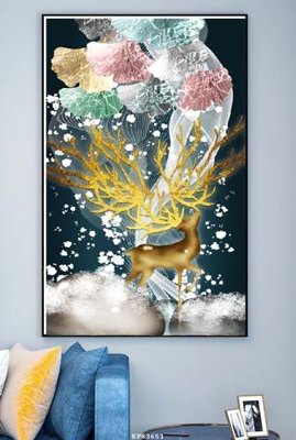 Download file ảnh gốc File tranh hiện đại pha lê gương KF83651 để in ấn