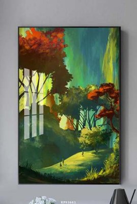 Tải file gốc File tranh hiện đại pha lê gương KF83661 (in khổ lớn) không vỡ