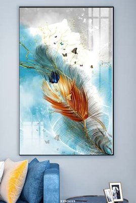 Ảnh gốc file in lụa File tranh hiện đại pha lê gương KF83689 chi tiết