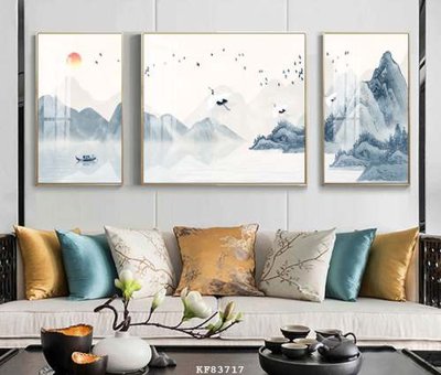 File tranh gốc PSD File tranh hiện đại pha lê gương KF83717 còn nguyên layer