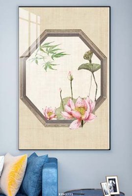 File gốc File tranh hiện đại pha lê gương KF83771 (trang trí) cho phòng khách