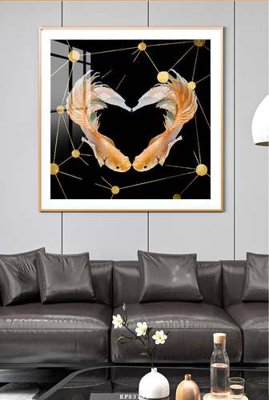 File gốc File tranh hiện đại pha lê gương KF83794 (in tráng gương) hiện đại