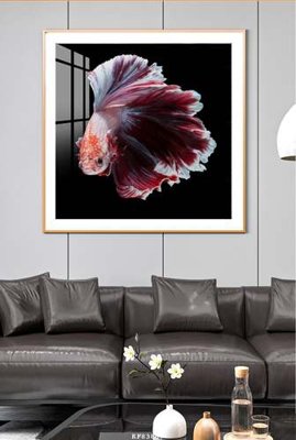 File gốc File tranh hiện đại pha lê gương KF83807 (bản quyền) cho in ấn