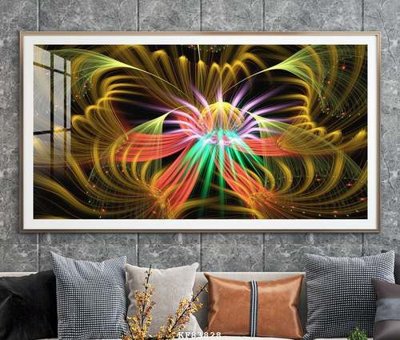 File gốc File tranh hiện đại pha lê gương KF83828 (ảnh chi tiết) để in ấn