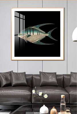 File PSD File tranh hiện đại pha lê gương KF83836 (gốc) cho in quảng cáo