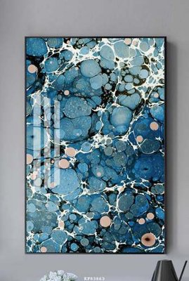 File gốc File tranh hiện đại pha lê gương KF83863 (in lụa) chi tiết cao