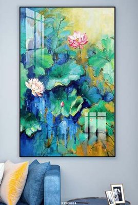 File in trần File tranh hiện đại pha lê gương KF83884 (bản gốc) bầu trời