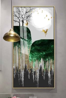 File PSD File tranh hiện đại pha lê gương KF83918 (nguyên gốc) chất lượng cao