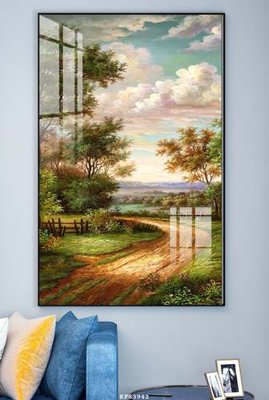 File ảnh File tranh hiện đại pha lê gương KF83942 (gốc) trang trí khách sạn