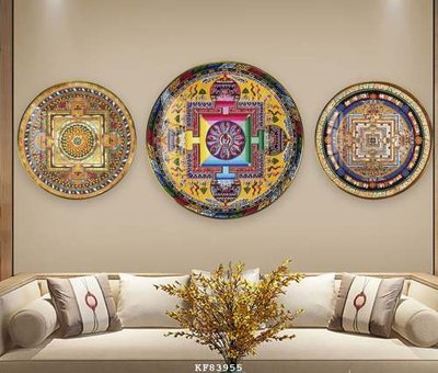 File gốc File tranh hiện đại pha lê gương KF83955 (phiên bản chuẩn) để in ấn