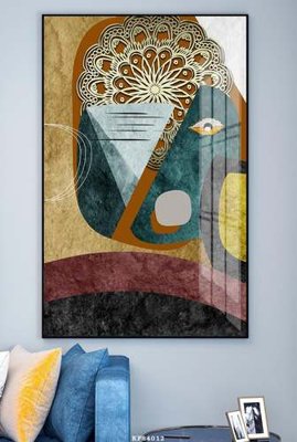 Download file File tranh hiện đại pha lê gương KF84012 (gốc) in mica ốp bếp