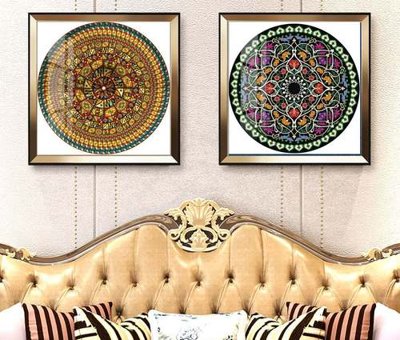 File gốc File tranh hiện đại pha lê gương KF84089 (cho in ấn) độc quyền