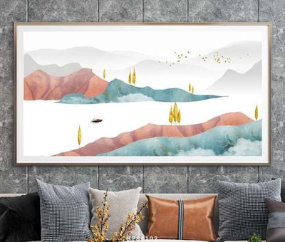 File in ấn File tranh hiện đại pha lê gương KF84102 (bản gốc) cao cấp