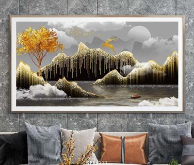 File gốc File tranh hiện đại pha lê gương KF84111 (PNG) chất lượng cao