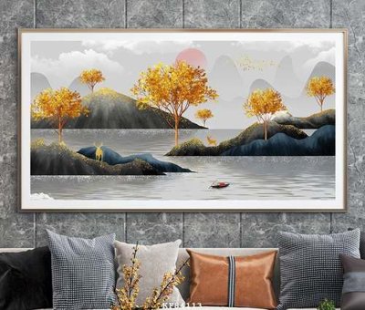 File gốc File tranh hiện đại pha lê gương KF84113 (chủ đề hiện đại) trang trí