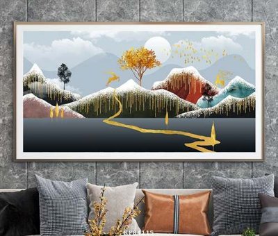 Tải file gốc File tranh hiện đại pha lê gương KF84115 (in khổ lớn) không mờ