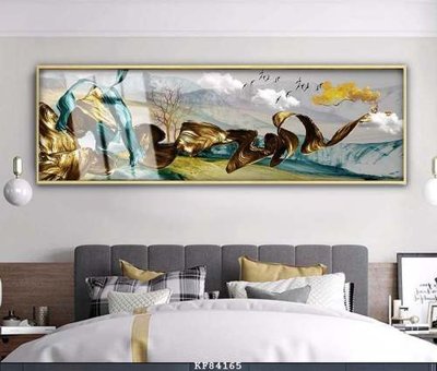 Tải file gốc File tranh hiện đại pha lê gương KF84165 dùng cho in ấn