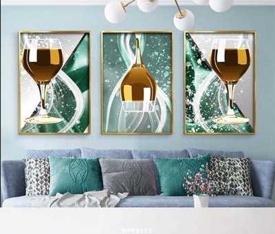 File ảnh File tranh hiện đại pha lê gương KF84171 (gốc) in quảng cáo ngoài trời