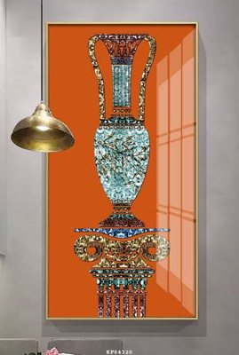 Tải file gốc File tranh hiện đại pha lê gương KF84320 (bản PSD) còn layer