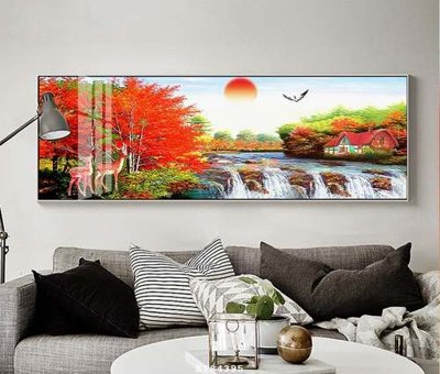 File tranh File tranh hiện đại pha lê gương KF84395 (ảnh gốc) in trần xuyên sáng