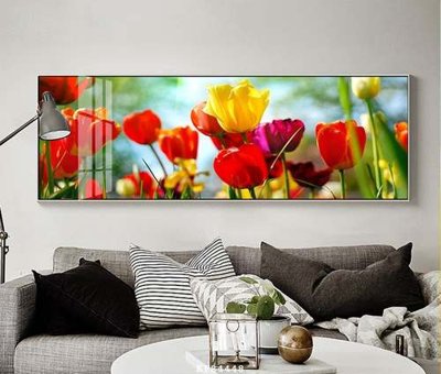 File ảnh File tranh hiện đại pha lê gương KF84448 (gốc) cho trang trí nhà hàng