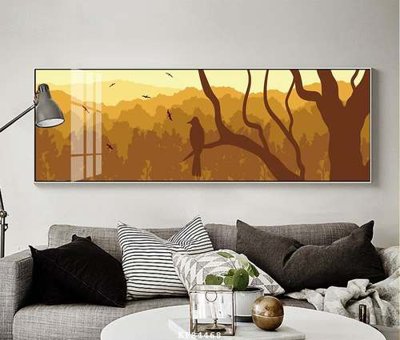 File tranh File tranh hiện đại pha lê gương KF84468 (bản gốc) in lụa 3D