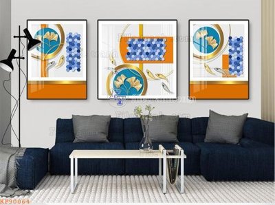 File PSD File tranh hiện đại pha lê gương KF90064 (gốc) cho in quảng cáo