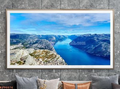 File tranh in mica File tranh hiện đại pha lê gương KF90076 (độ phân giải cao)