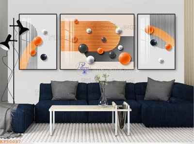 Download file File tranh hiện đại pha lê gương KF90087 (chuẩn in) chất lượng cao