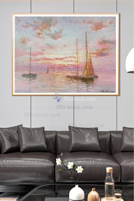 File gốc File tranh hiện đại pha lê gương KF90092 (in lụa) trang trí tường