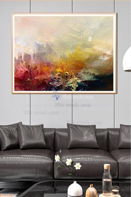 File tranh trang trí File tranh hiện đại pha lê gương KF90257 (file gốc)