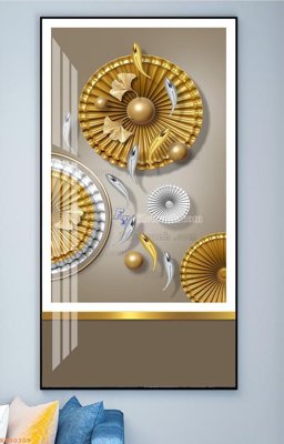 File ảnh File tranh hiện đại pha lê gương KF90309 (gốc) in backdrop sự kiện