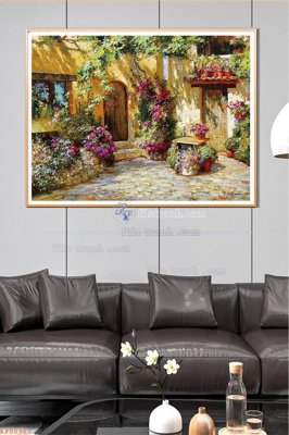 Tải file File tranh hiện đại pha lê gương KF90367 (gốc) in ấn chất lượng